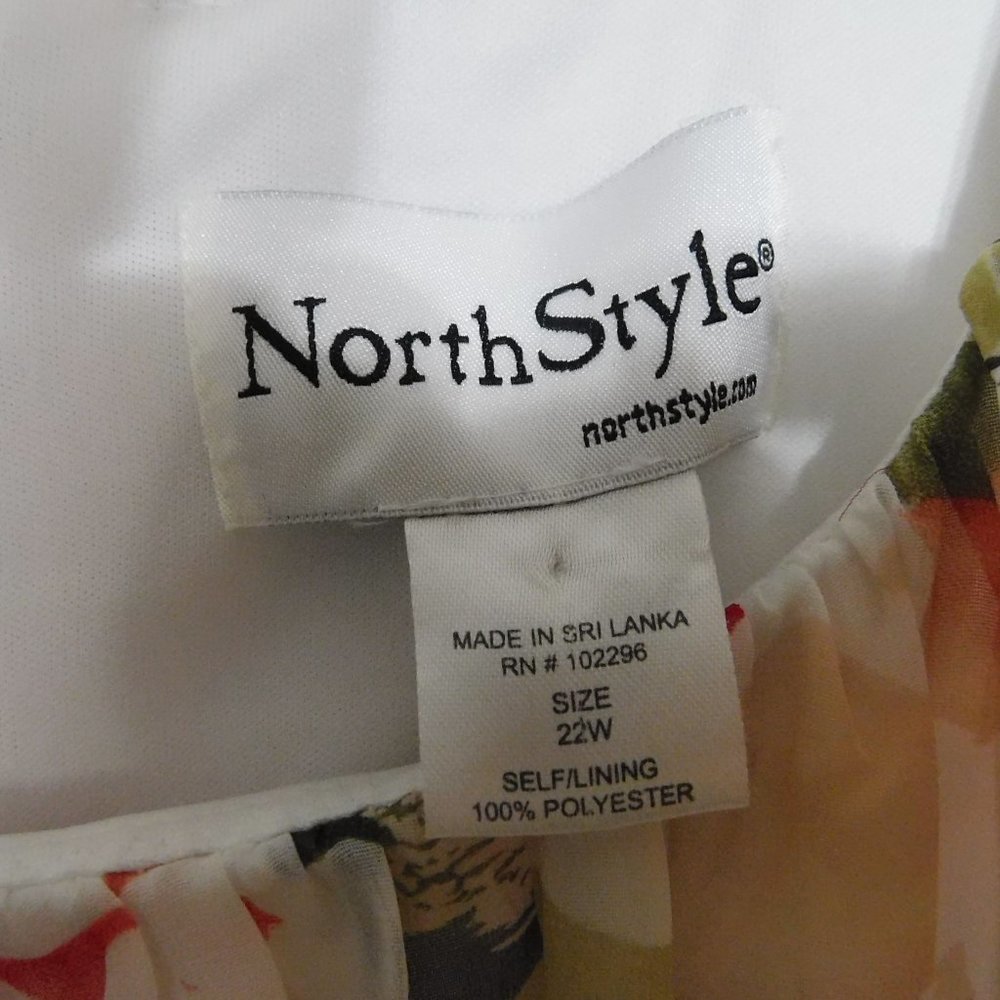 North Style Rose Garden Chiffon Dress - Picture 5 of 6